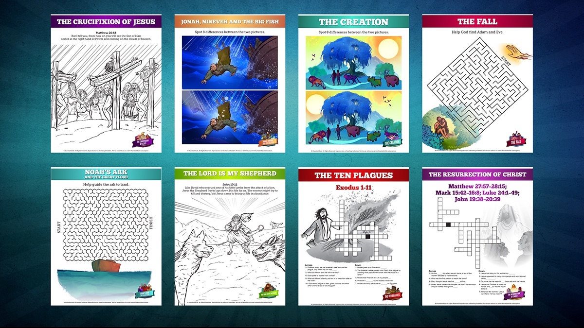 Vacation Bible School Printouts