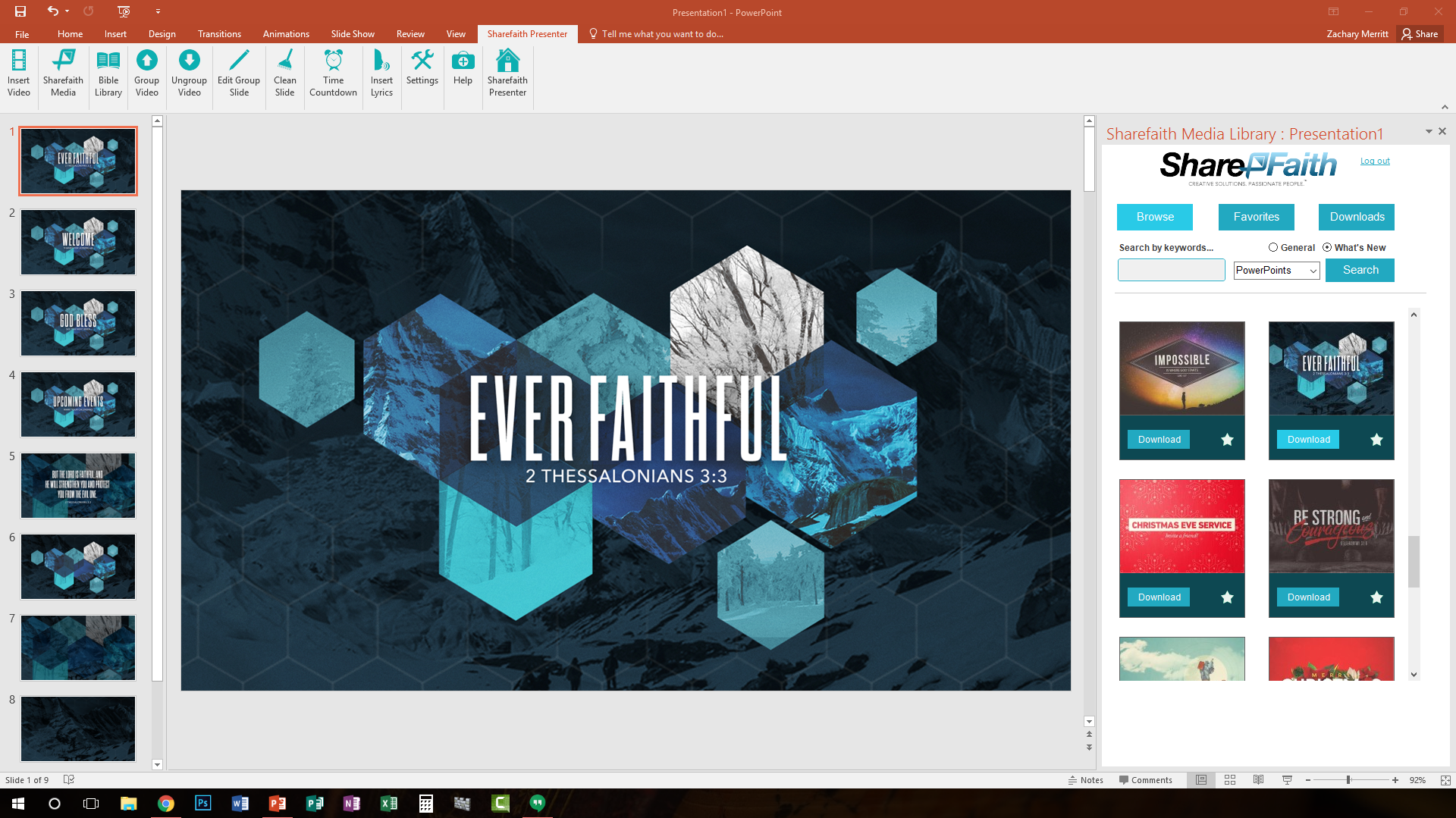 PowerPoint Worship Software Plugin