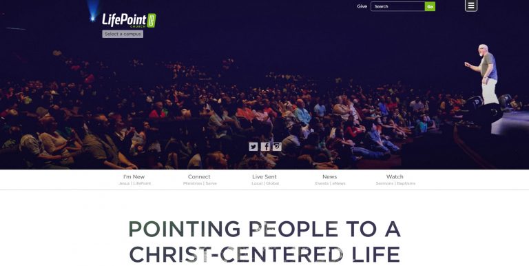 The Top 50 Church Websites Best Ministry & Church