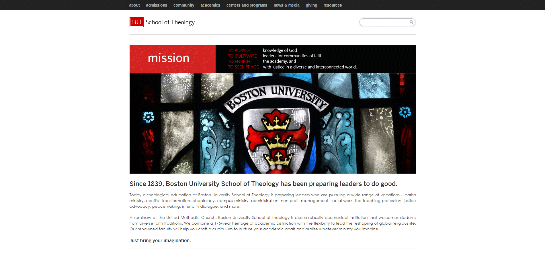 Boston University School of Theology - Top 20 Theological Schools or Seminaries 