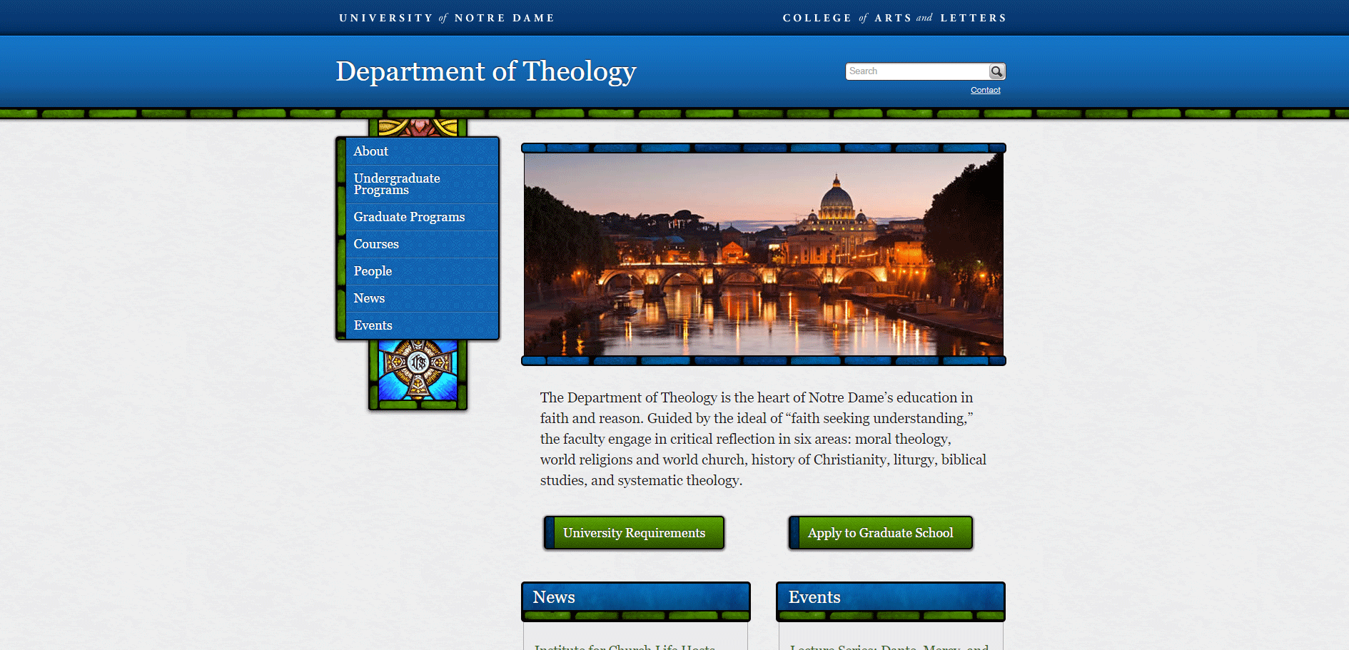 Top 20 Theological Schools or Seminaries - University of Notre Dame 