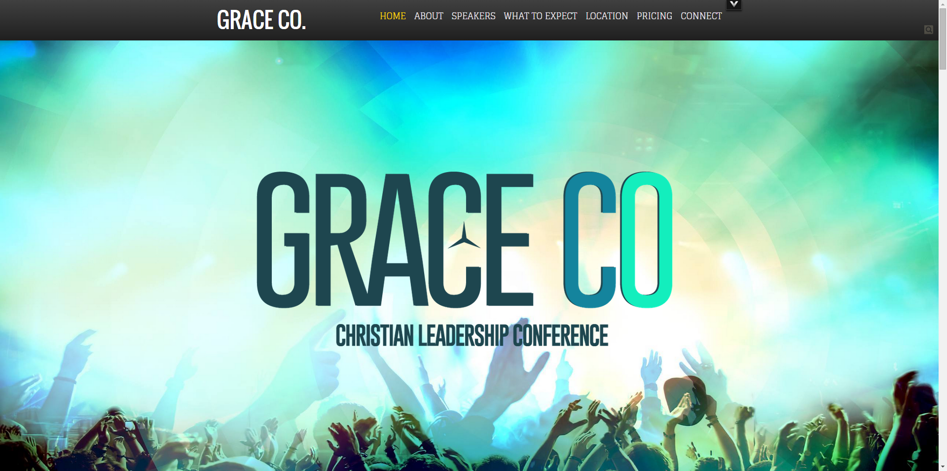 Christian Speaker Conference Website Template
