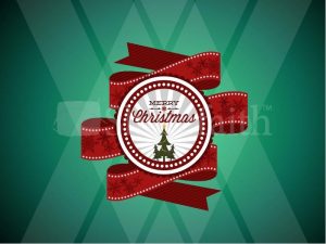 Merry Christmas Church PowerPoint Graphic