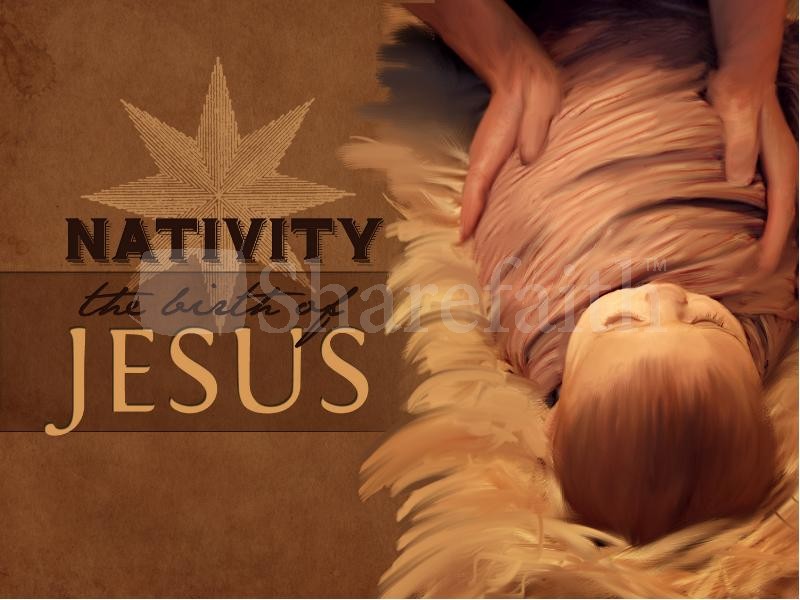 Nativity Birth of Jesus Nativity Graphic