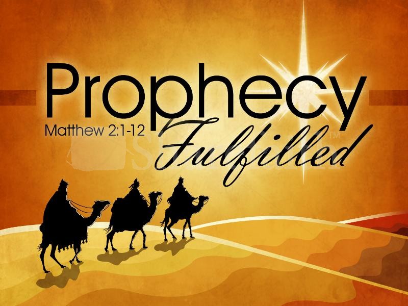 Prophecy Fulfilled Nativity Graphic