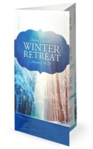 Winter Retreat Tri-Fold