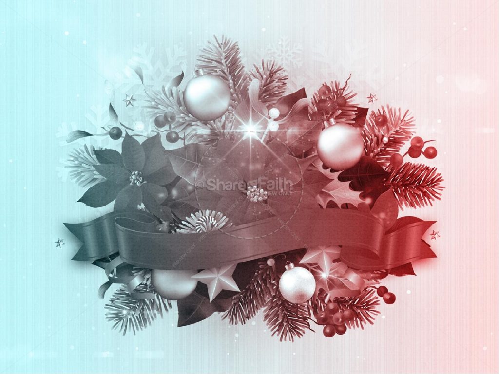 May your days be merry and bright christmas worship backgrounds