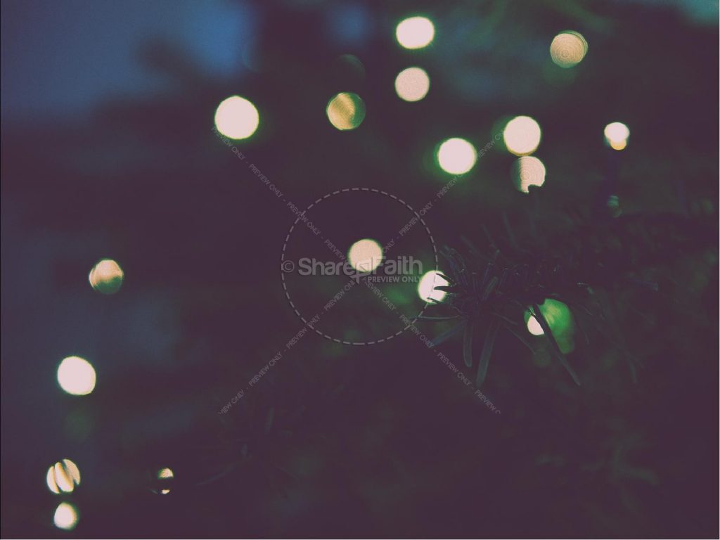 Christmas Tree Lights christmas worship backgrounds