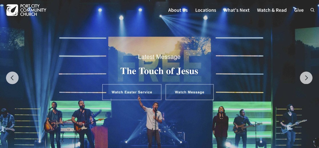 Port City Community Church - Church Website