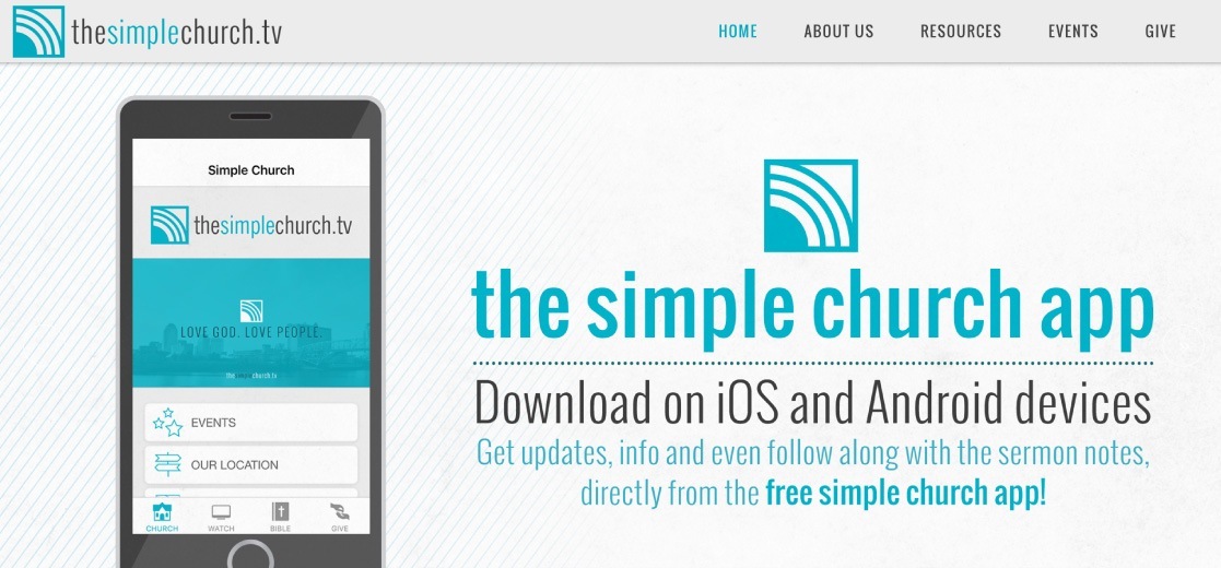 The Simple Church Website