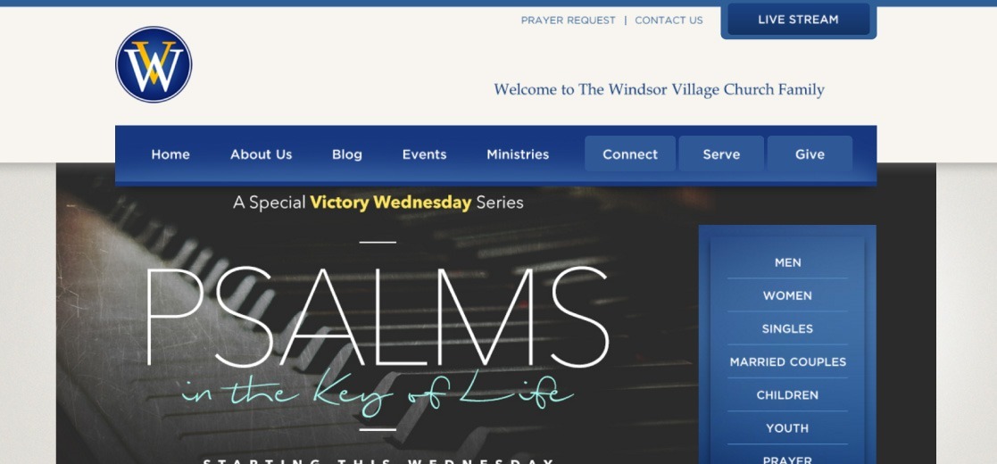 Windsor Village Church Family Website