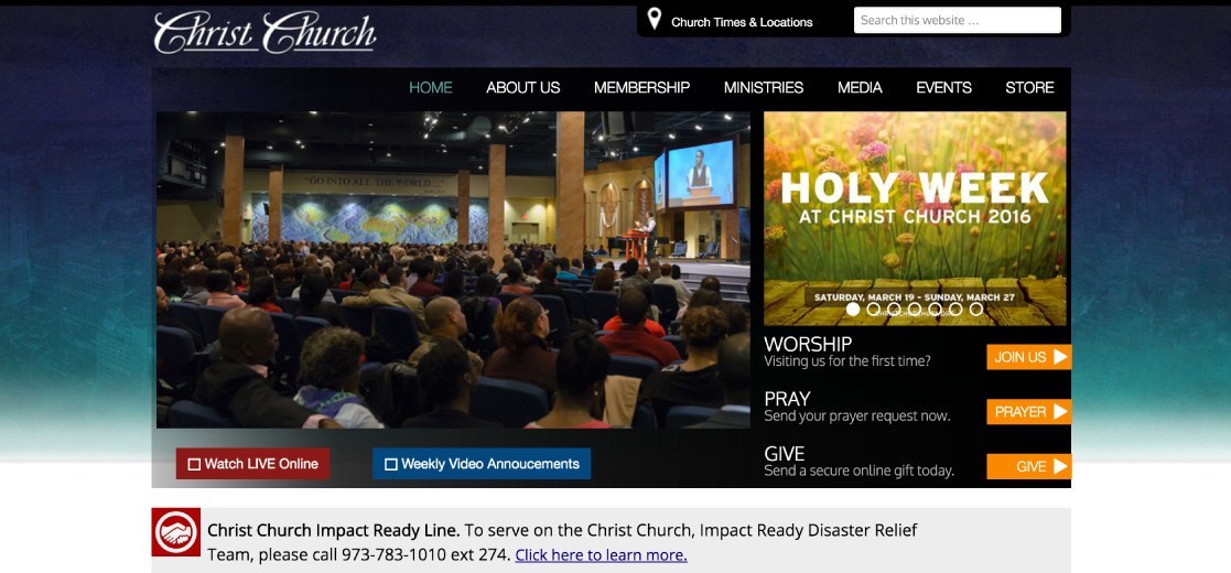 Christ Church Website