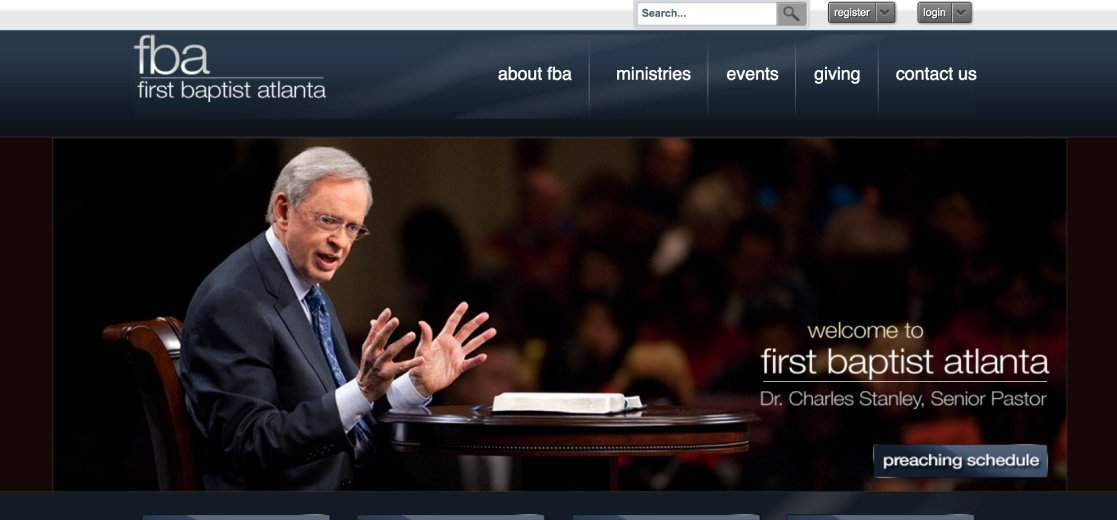First Baptist Atlanta Church Website