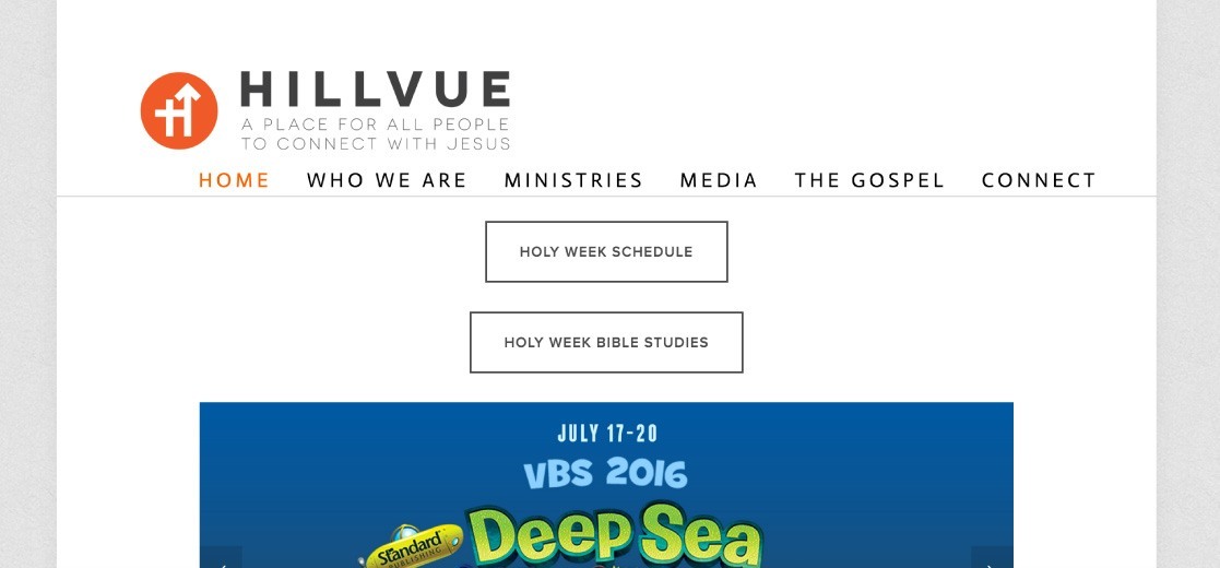 Hillvue Church Website