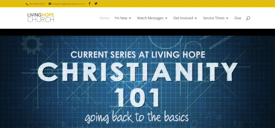 Living Hope Church Website