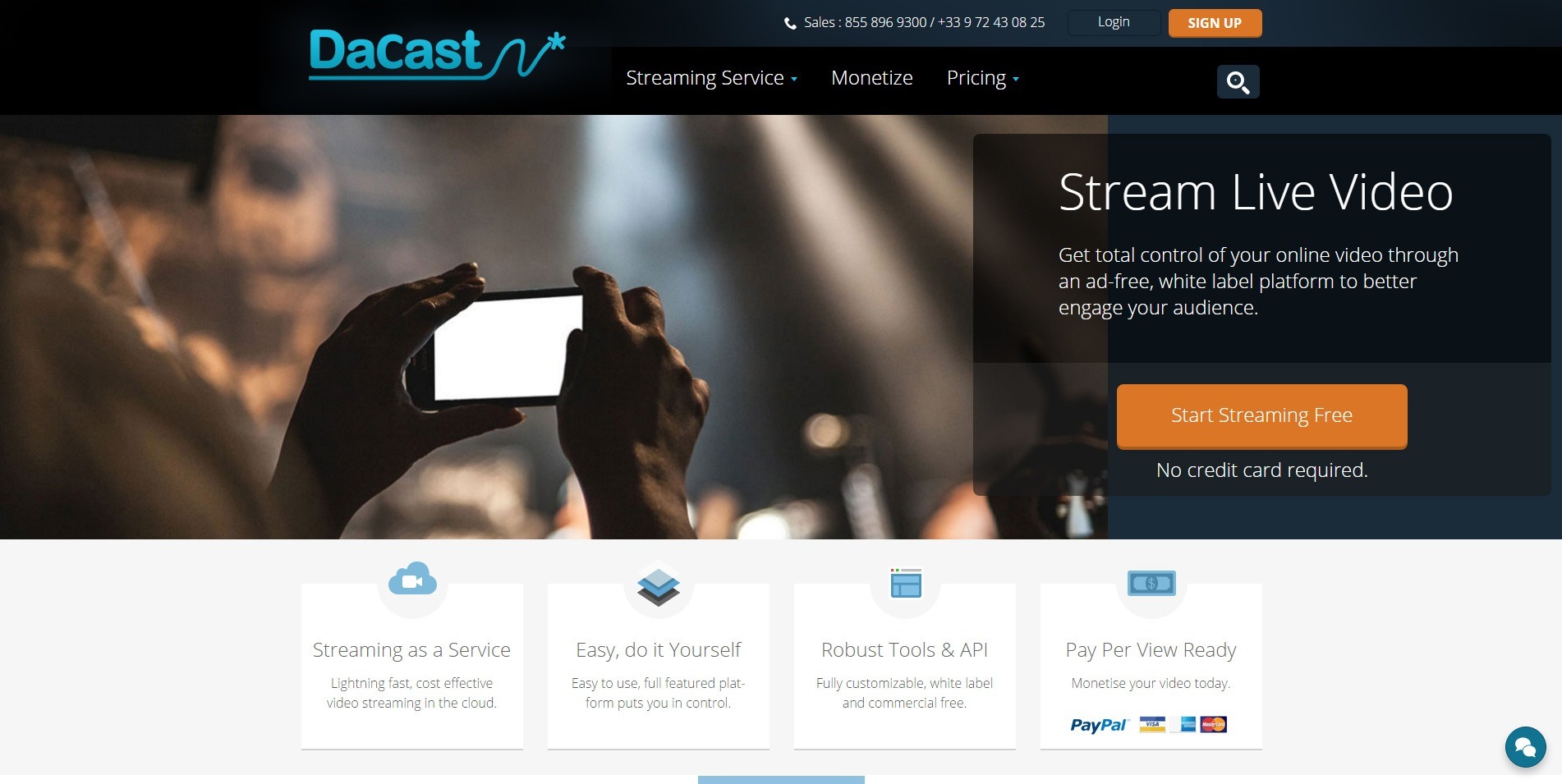 dacast - Streaming Your Church Service