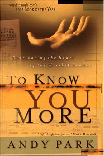 The know you more - books for worship leaders