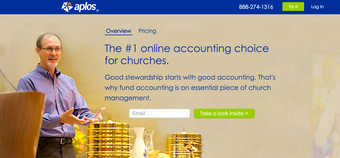 apolos - church accounting website