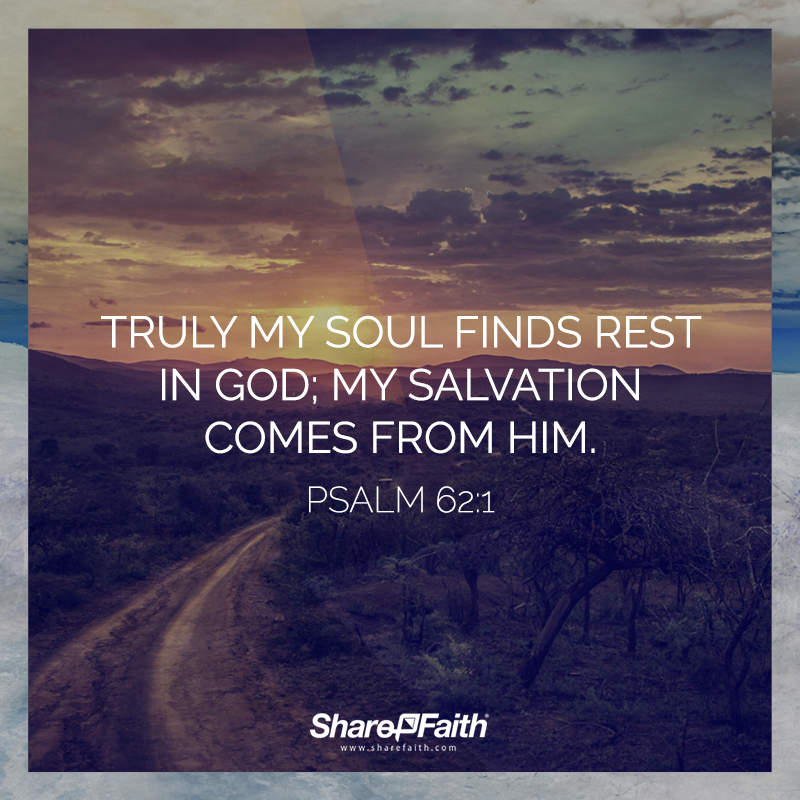 Top Psalms Of The Bible - Best Psalms Of The Bible - Psalm 62:1