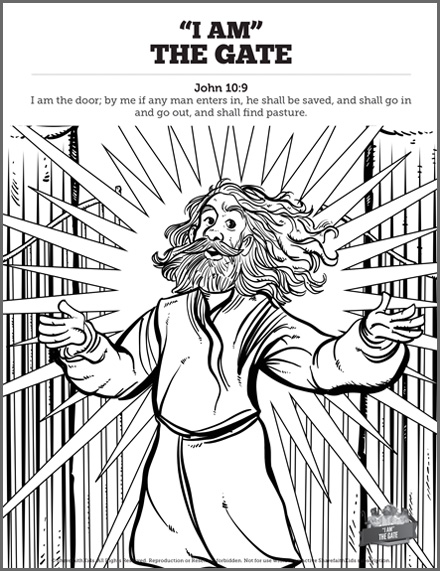 Sunday School Complete Kids Coloring Pages