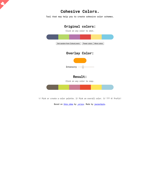 color palette generators - cohesive colors