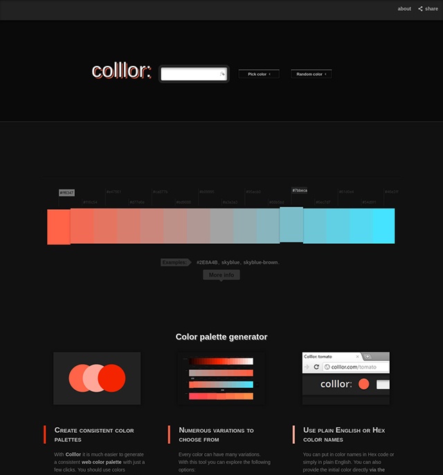 color palette generators - colllor