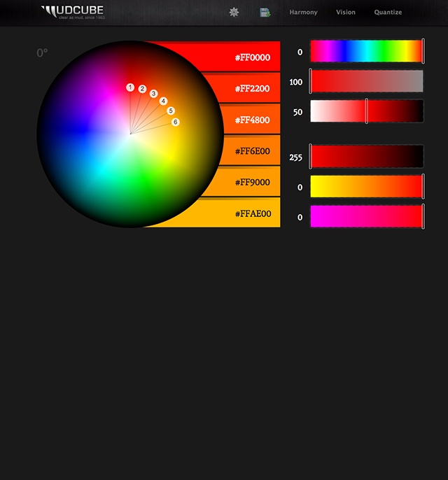 MudCube - color palette generators