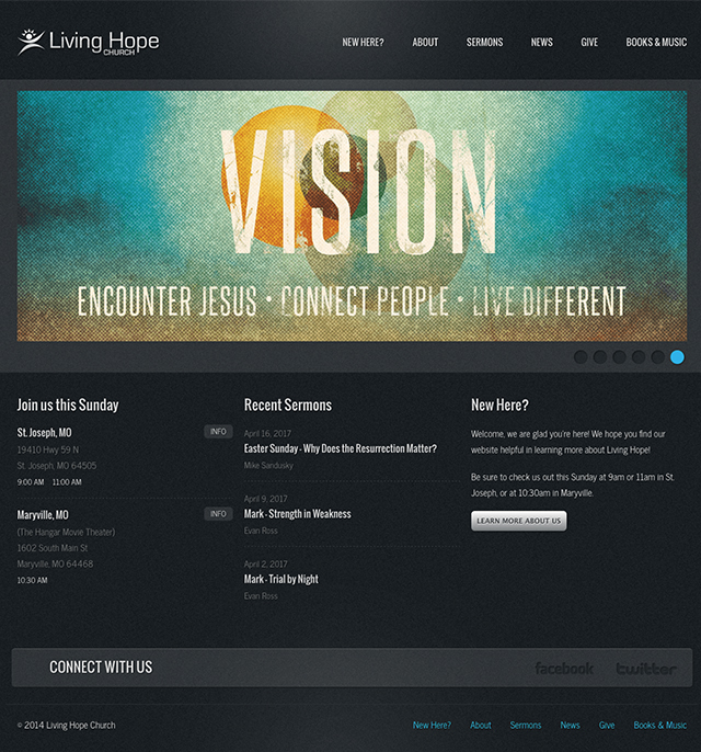 Living Hope Church Website
