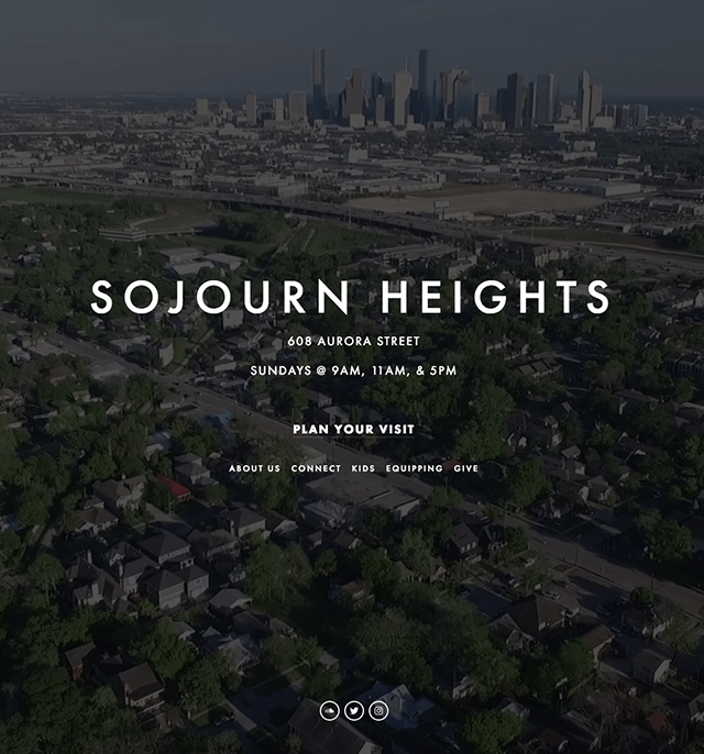 Sojourn Heights Church Website