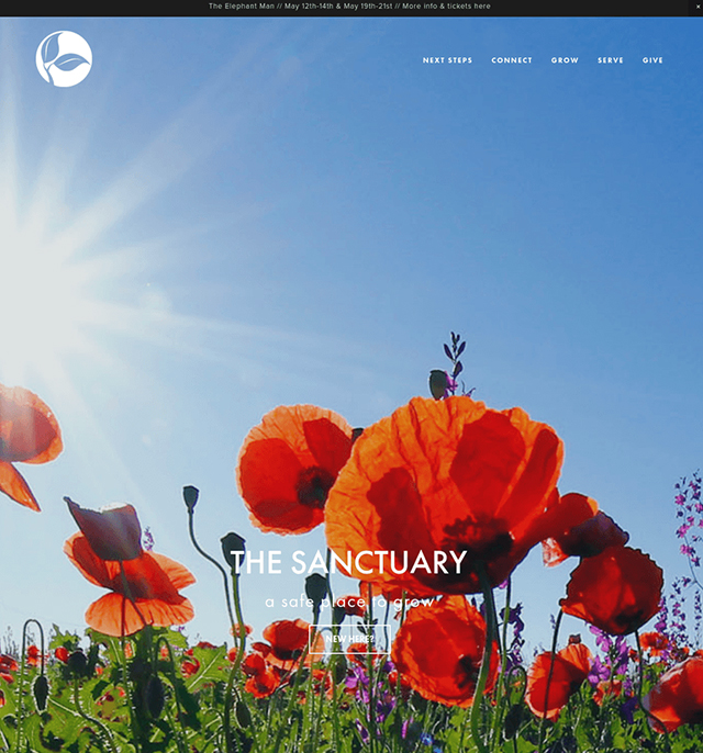The Sanctuary Church Website