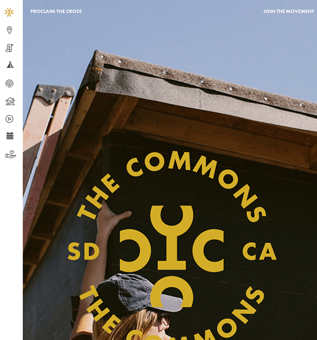 The Commons Church Website