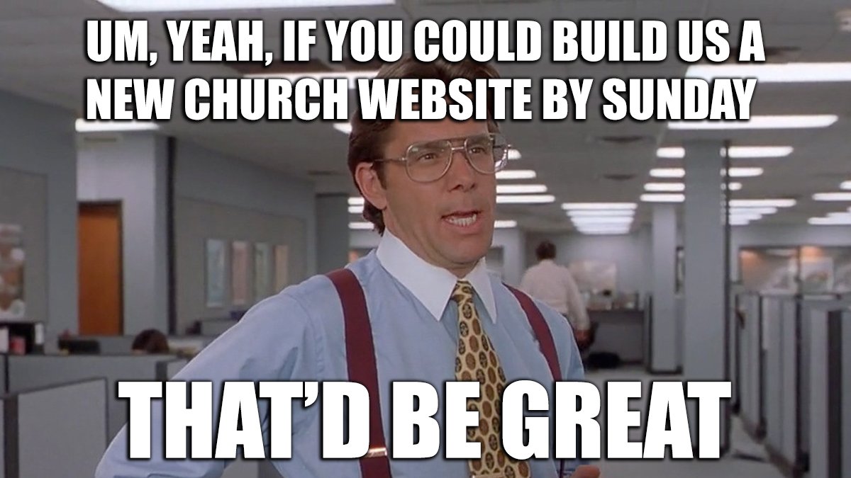 Church Memes: Top Church Website Struggles