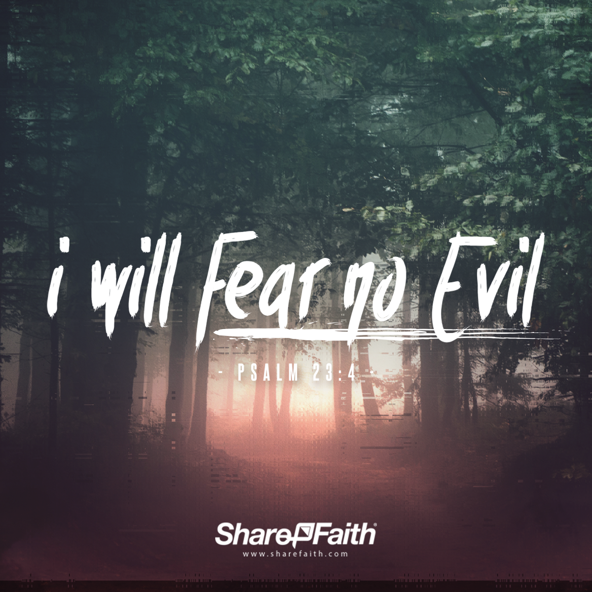 Psalm 23 - Top Bible Verses About Fear