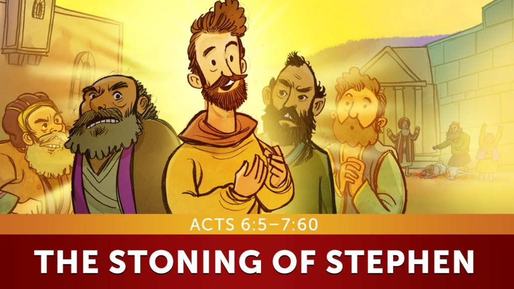 Acts 6-7 The Stoning of Stoning of Stephen Kids Bible Lesson from the Top 100 Sunday School Lessons for Kids