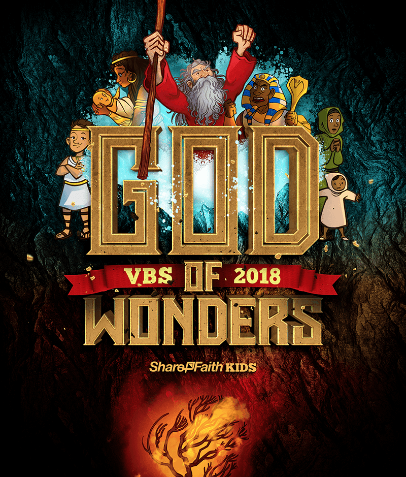 God of Wonders VBS curriculum for Vacation Bible School and Sunday School