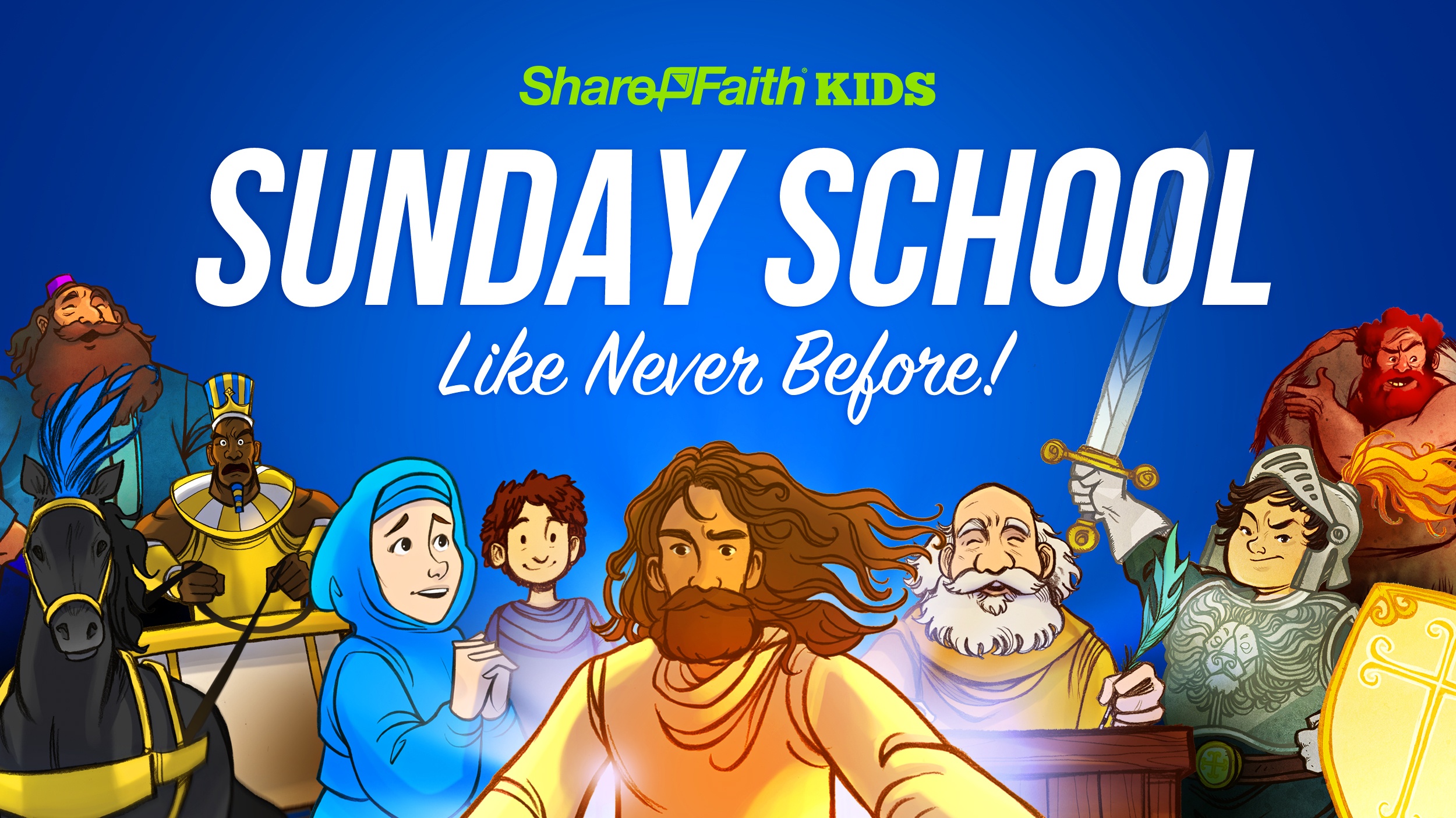 Sharefaith Kids Sunday School Like Never Before.