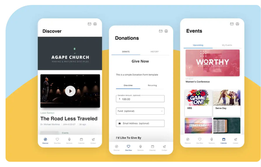 Mobile App graphic